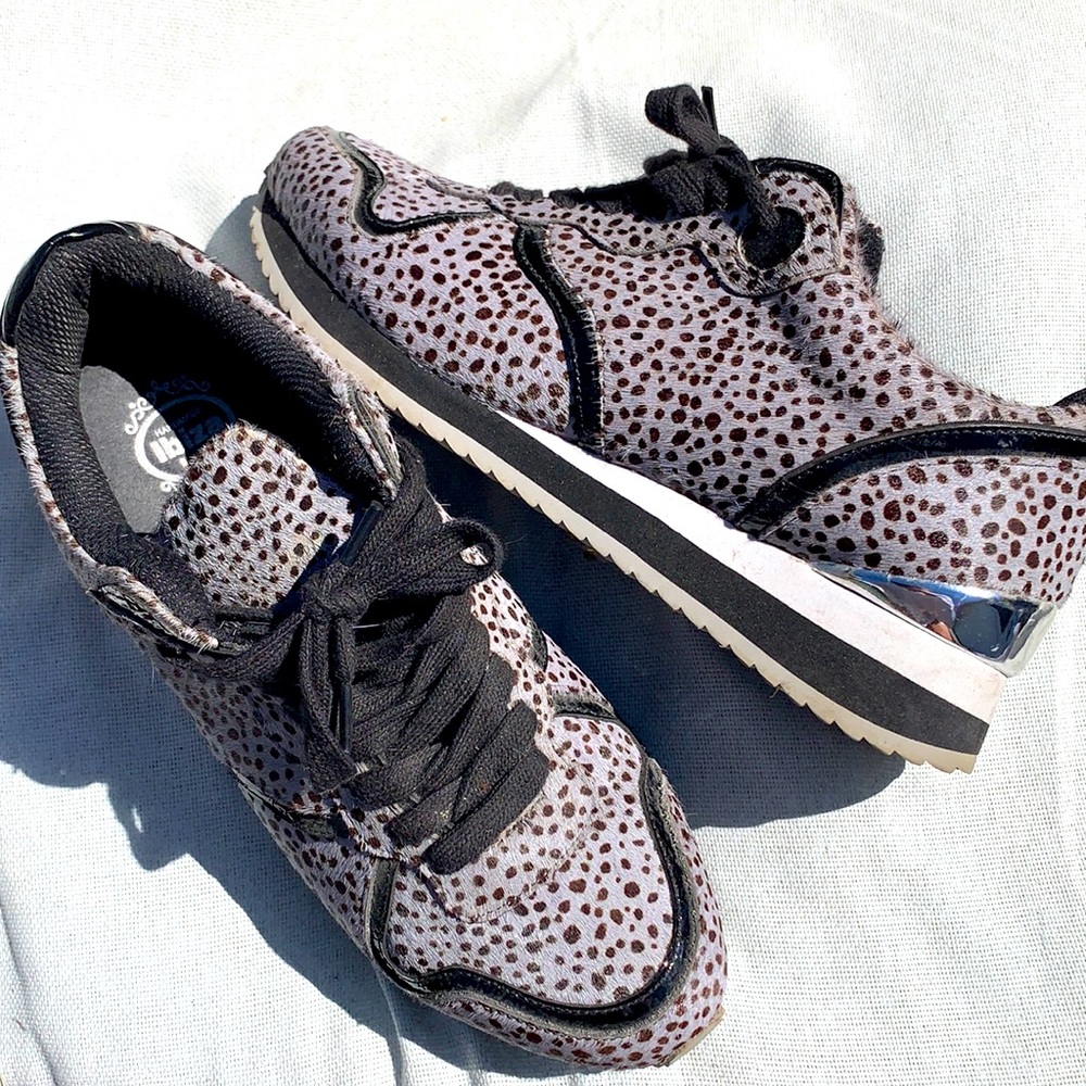 Jeffery Campbell calfskin sneakers